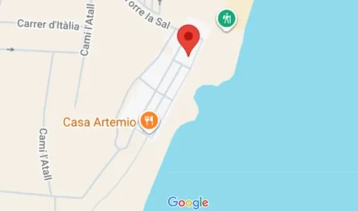 Map: Carrer de les Barques, 9, Torre de la Sal